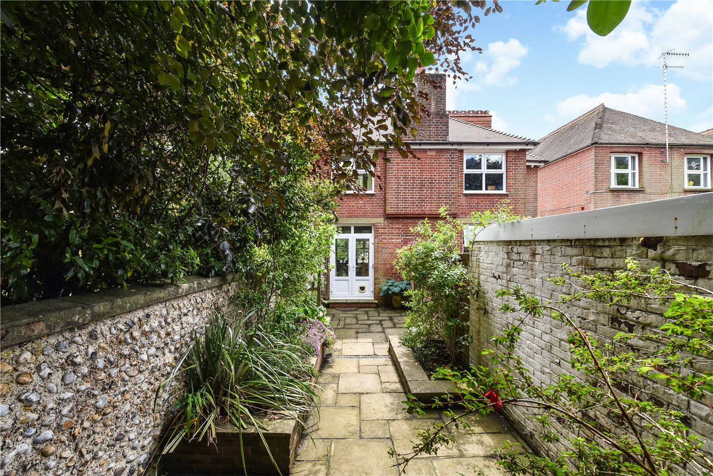 Rear Terrace Garden